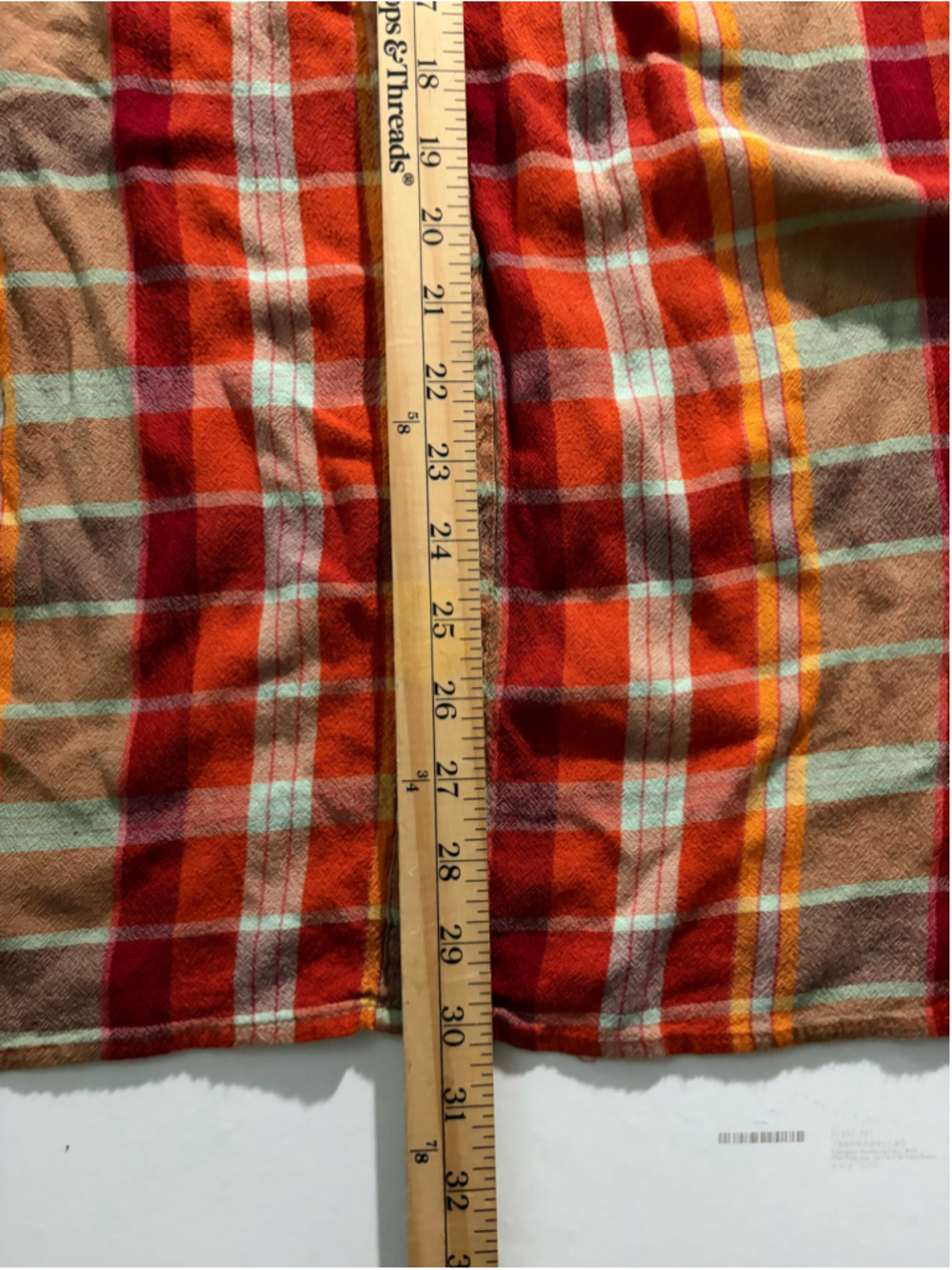 Women's Urban Outfitters Plaid Maxi Dress, Size M, Red and Orange
426 - Picture 7 of 10